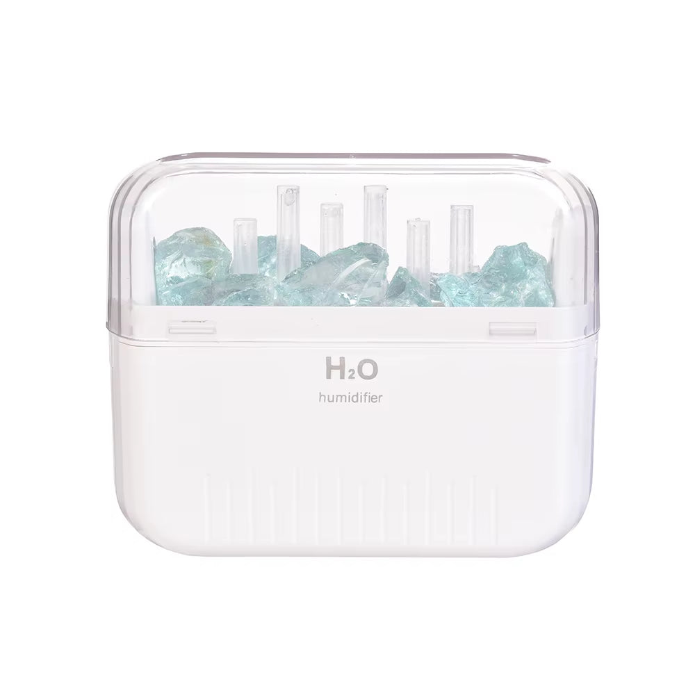 300ML Air Humidifier Cool Mist Aroma Diffuser LED Night Light Power-Off Protect USB Humidificador for Home Office