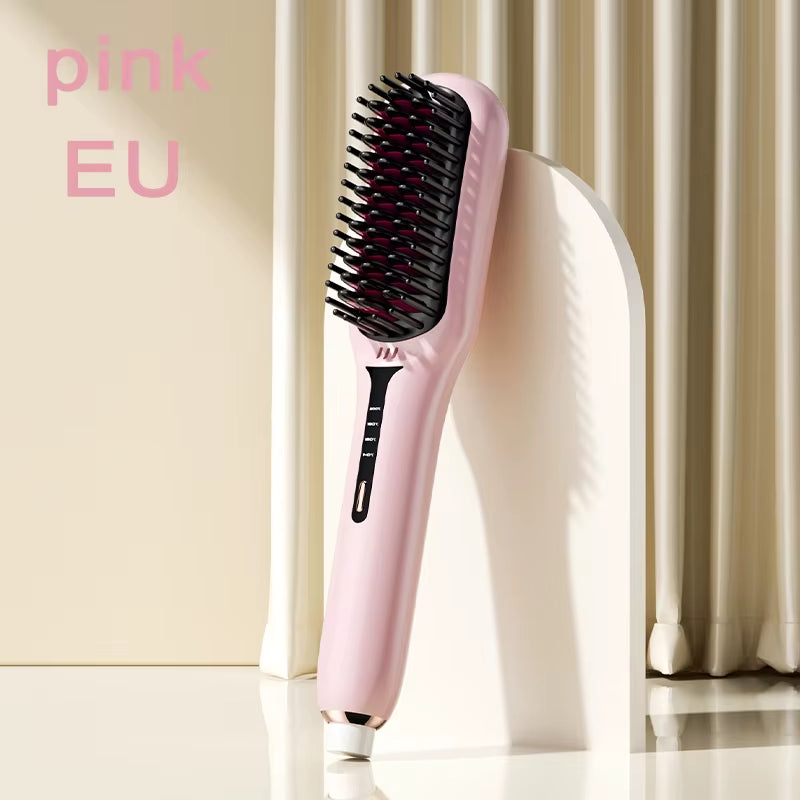 Hair Straightener Quick Heated Electric Hot Comb Professional Hair Straightener Styling Tool Multifunctional Hair Style Comb