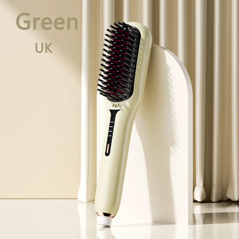 Hair Straightener Quick Heated Electric Hot Comb Professional Hair Straightener Styling Tool Multifunctional Hair Style Comb
