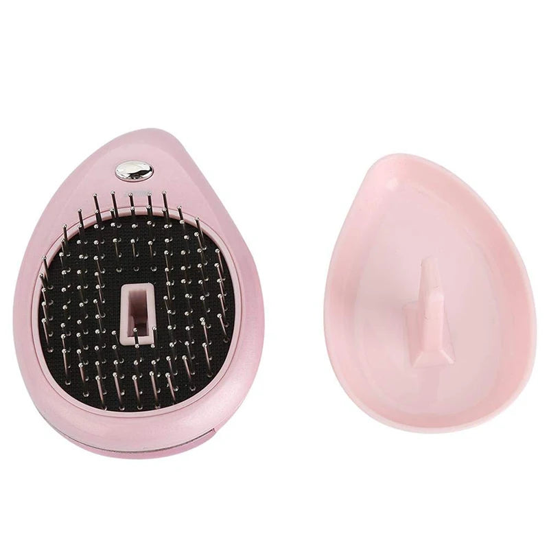 Techzzy Portable Negative Ion Electric Scalp Comb – Hair Massager for Relaxation & Therapy