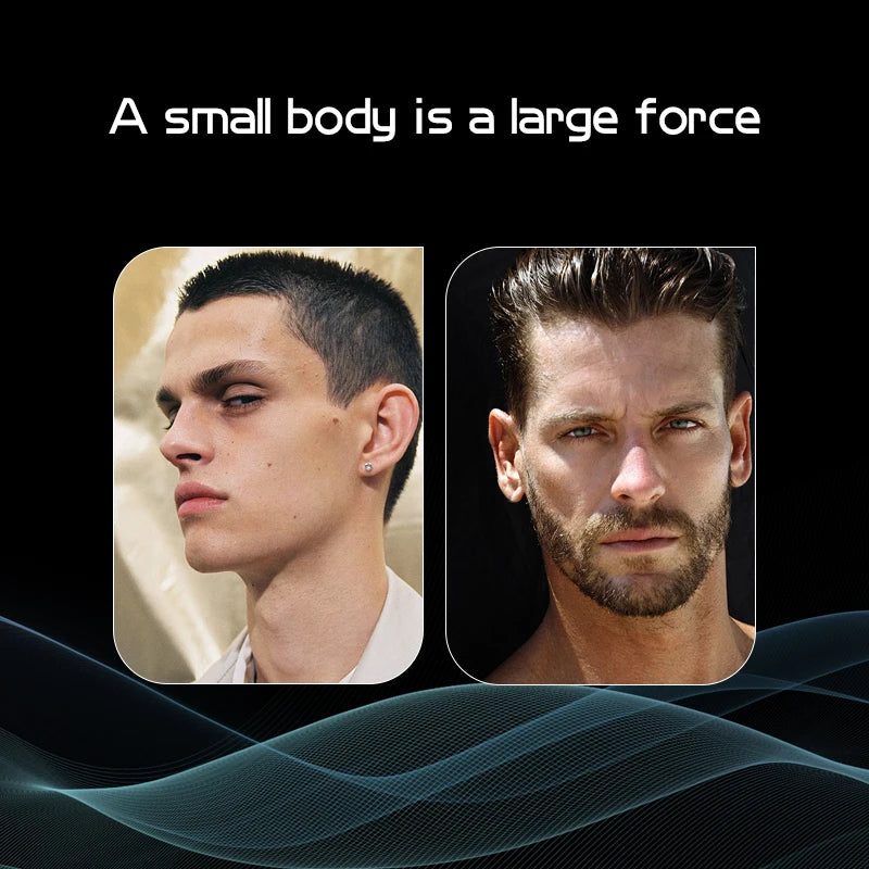 Techzzy Mini Electric Shaver – Portable Rechargeable Razor & Beard Trimmer for Men