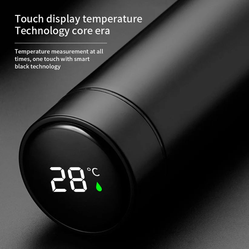 Techzzy Smart Insulated Thermos Bottle 500ML
