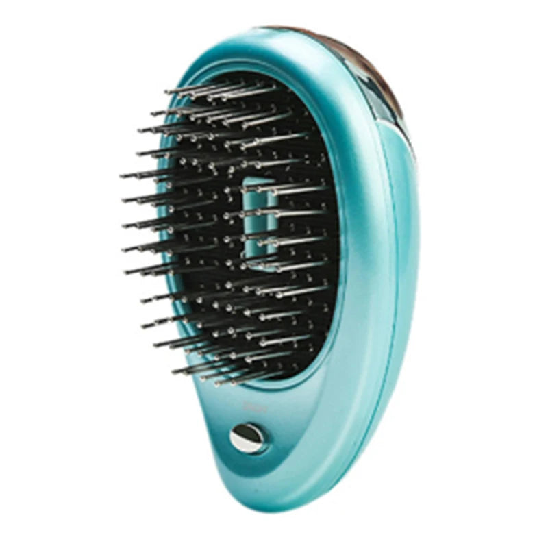 Techzzy Portable Negative Ion Electric Scalp Comb – Hair Massager for Relaxation & Therapy