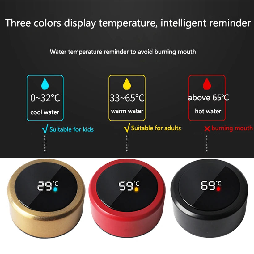 Techzzy Smart Insulated Thermos Bottle 500ML