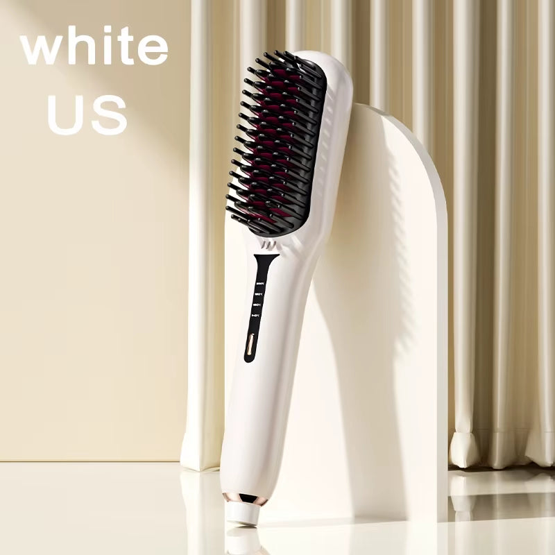 Hair Straightener Quick Heated Electric Hot Comb Professional Hair Straightener Styling Tool Multifunctional Hair Style Comb
