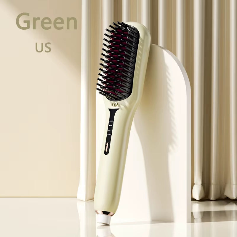 Hair Straightener Quick Heated Electric Hot Comb Professional Hair Straightener Styling Tool Multifunctional Hair Style Comb
