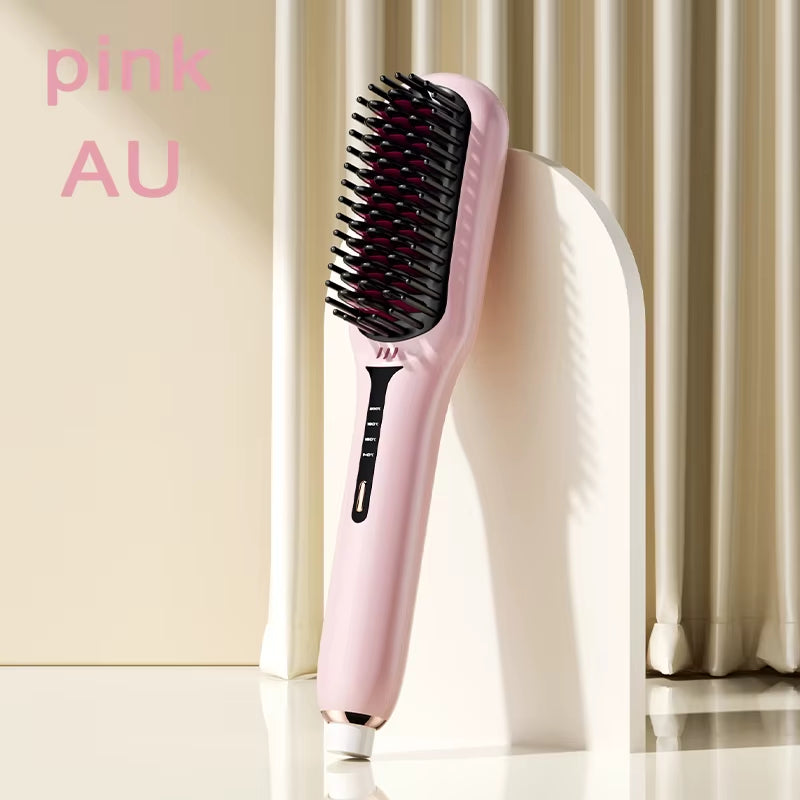 Hair Straightener Quick Heated Electric Hot Comb Professional Hair Straightener Styling Tool Multifunctional Hair Style Comb
