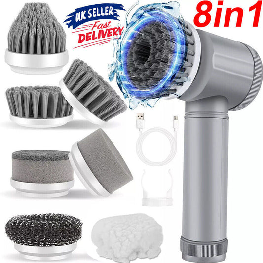 Techzzy Cordless Electric Spin Scrubber