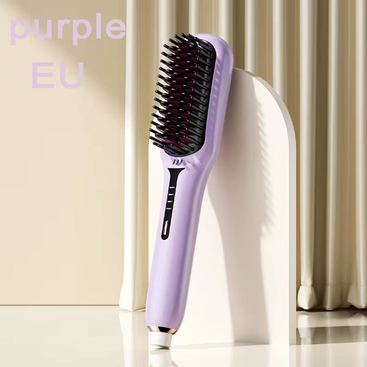 Hair Straightener Quick Heated Electric Hot Comb Professional Hair Straightener Styling Tool Multifunctional Hair Style Comb