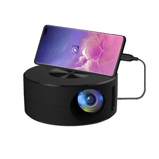 YT200 Home Projector Low Noise LCD Mini Portable Children'S Wireless Mobile Phone Same Screen Projection