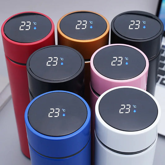 Techzzy Smart Insulated Thermos Bottle 500ML